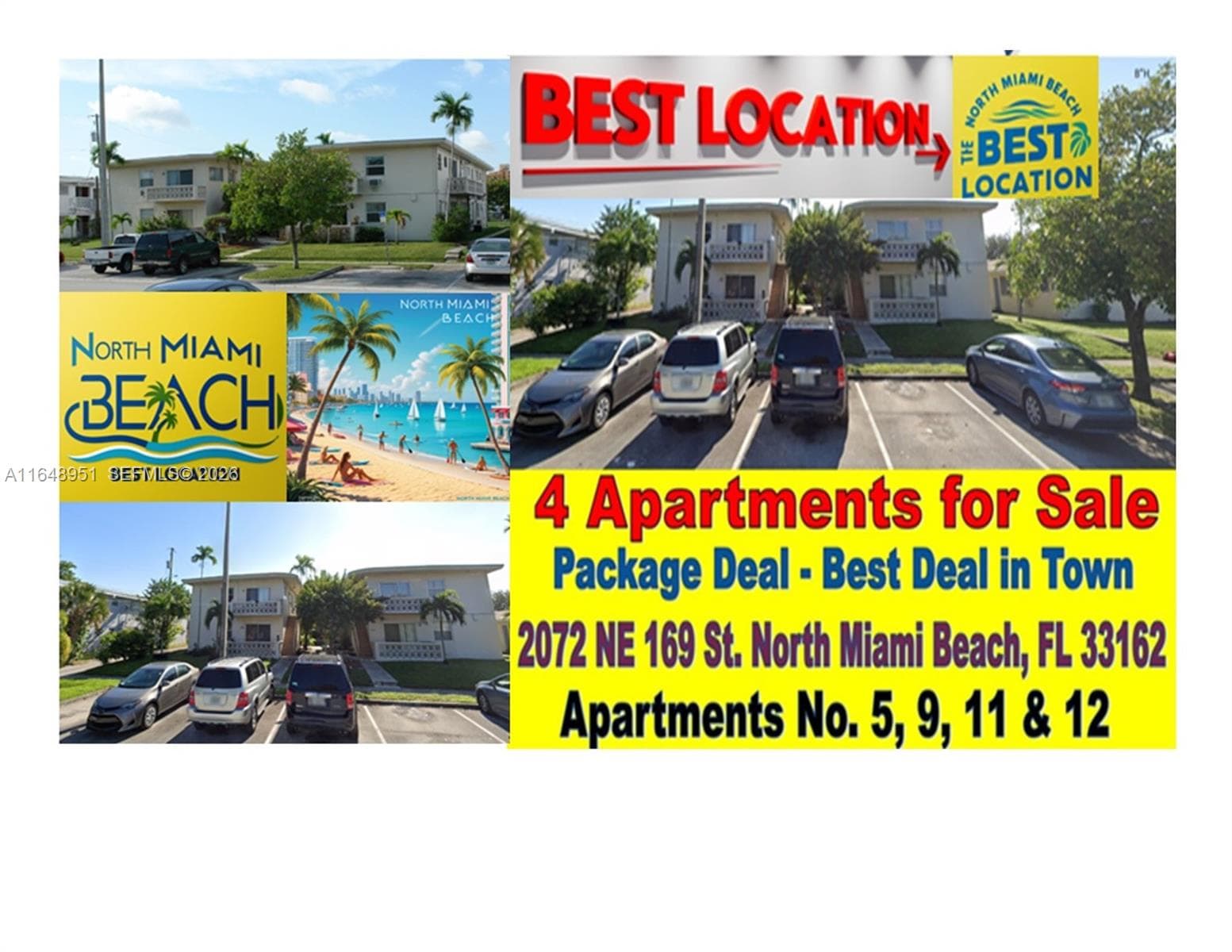 2072 NE 169th St # 9, 11, 12 & 5, North Miami Beach, FL 33162 — zdjęcie 2