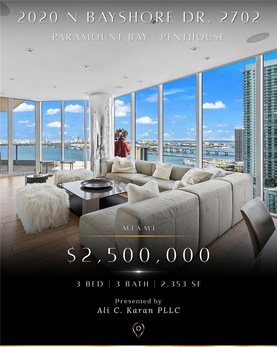 2020 N Bayshore Dr # 2702, Miami, FL 33137