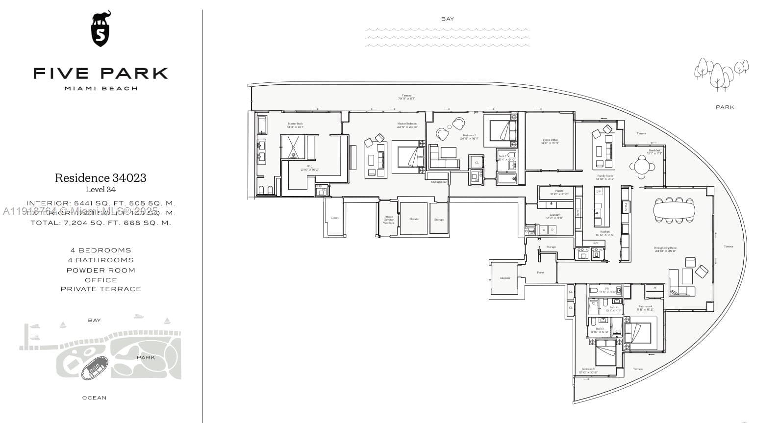 500 Alton # 3402.03, Miami Beach, FL 33139 — zdjęcie 2