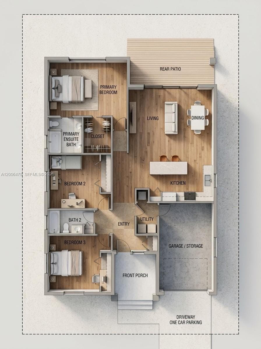 4035 SW 25th St, West Park, FL 33023 — zdjęcie 3
