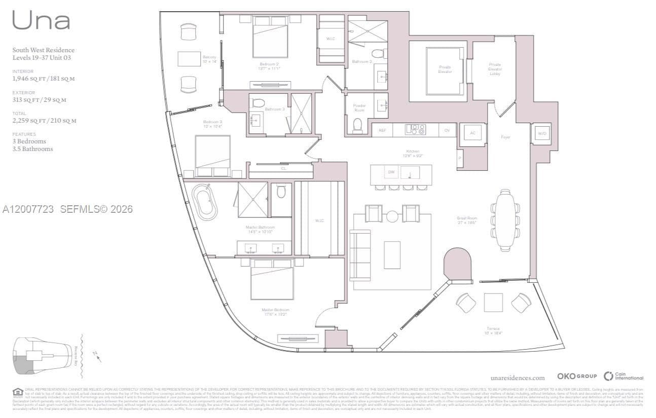 175 25 RD # 3303, Miami, FL 33129 — zdjęcie 4