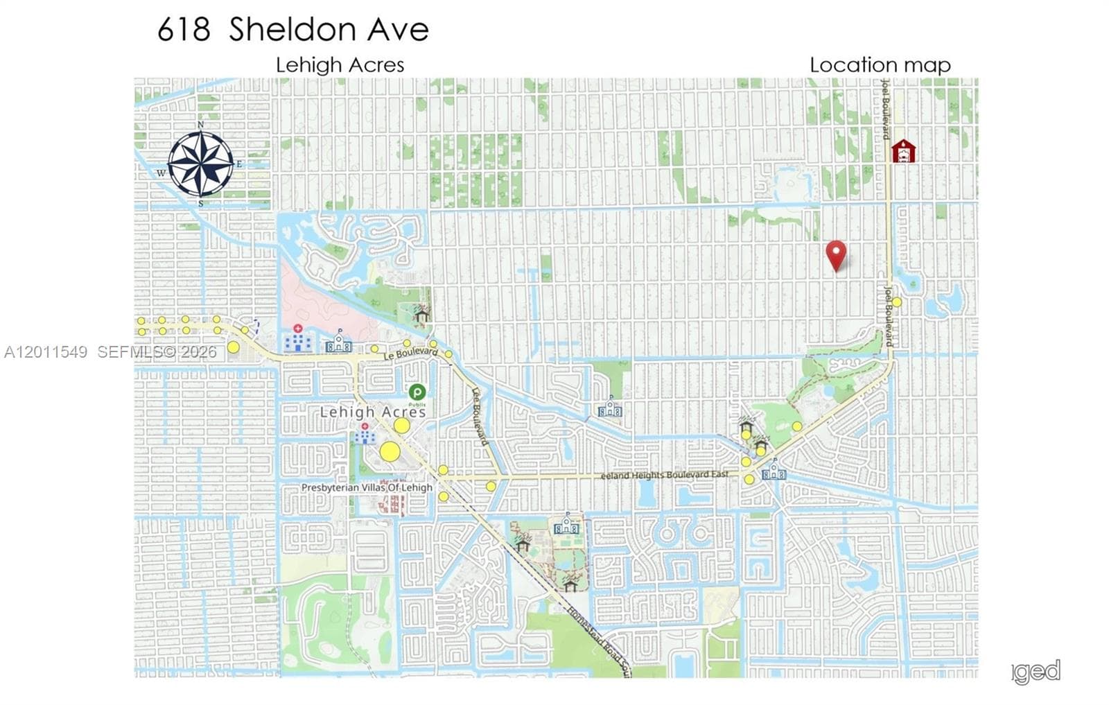 618 SHELDON AVE, Lehigh Acres, FL 33936 — zdjęcie 3