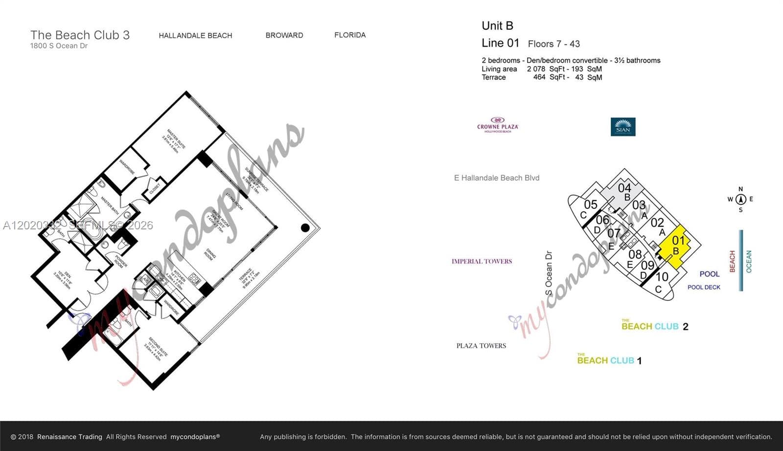 1800 S Ocean Dr # 2301, Hallandale Beach, FL 33009 — zdjęcie 2