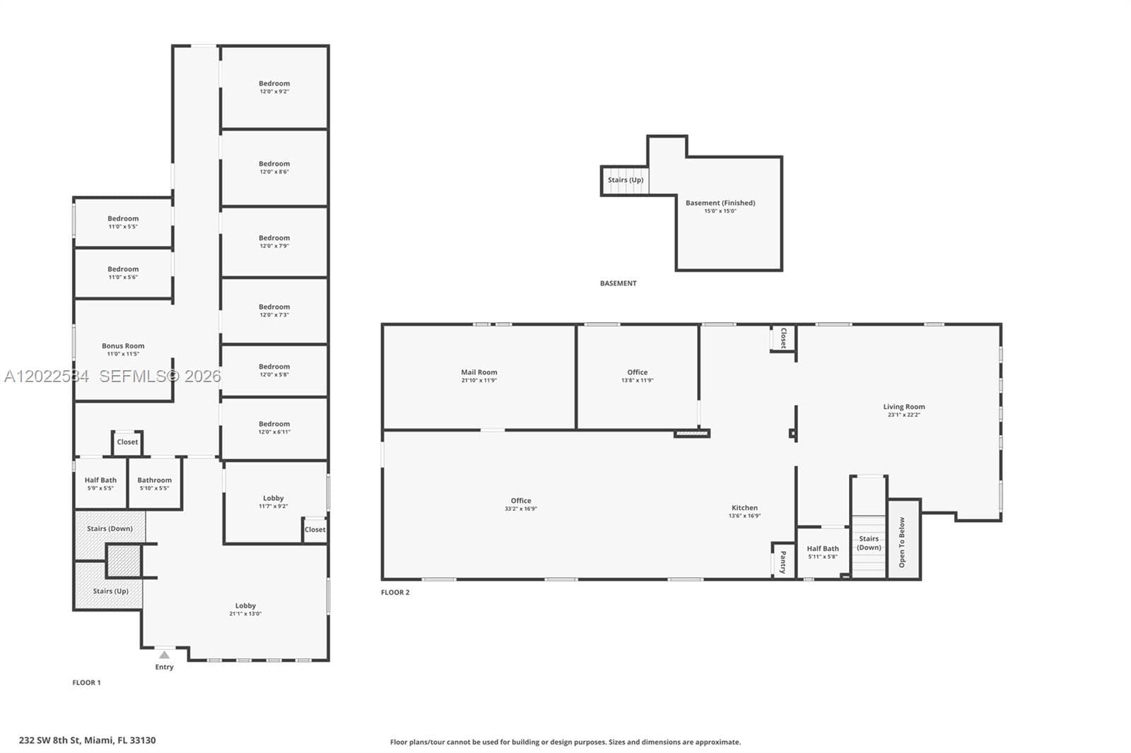 232 SW 8th St # ENTIRE BUILDING, Miami, FL 33130 — zdjęcie 3