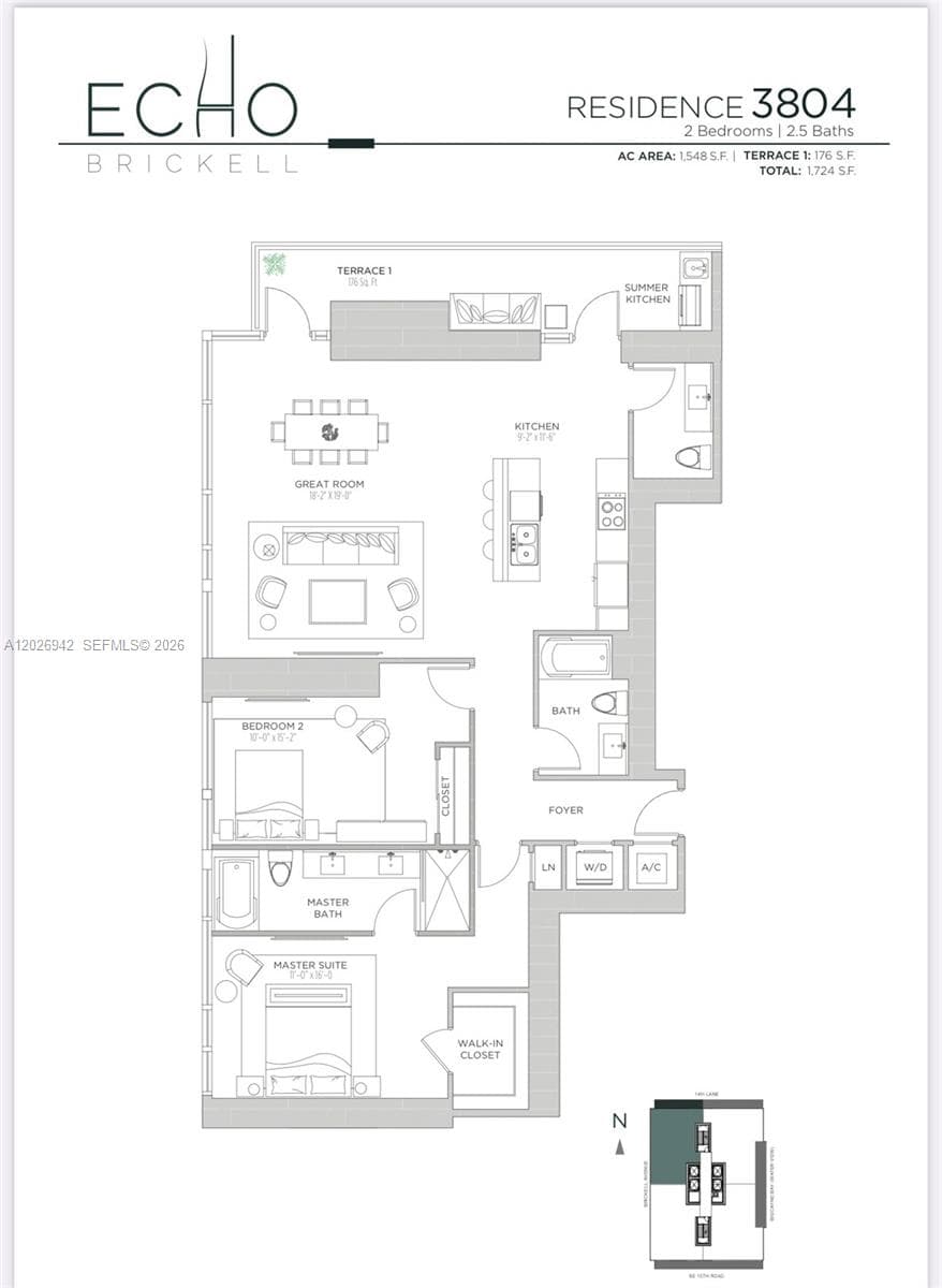 1451 Brickell Ave # 3804, Miami, FL 33131 — zdjęcie 3