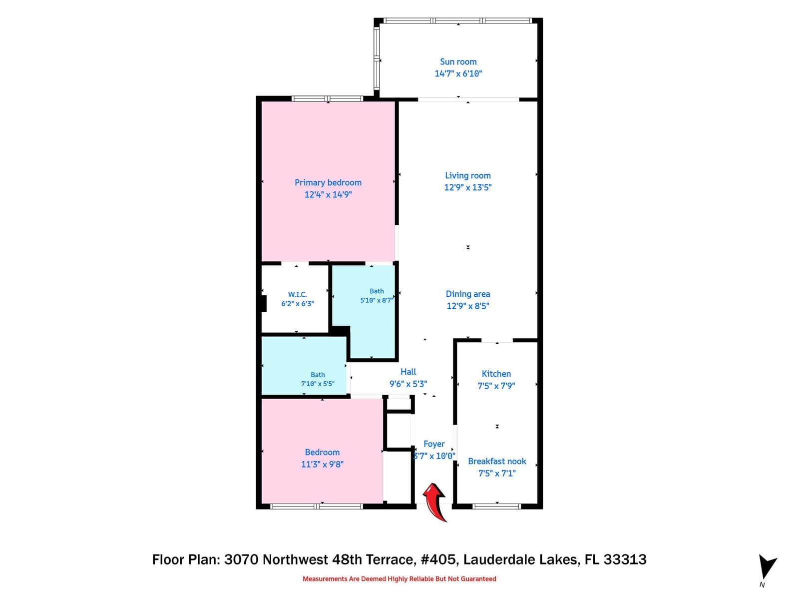 3070 NW 48th Terrace # 405, Lauderdale Lakes, FL 33313 — zdjęcie 4