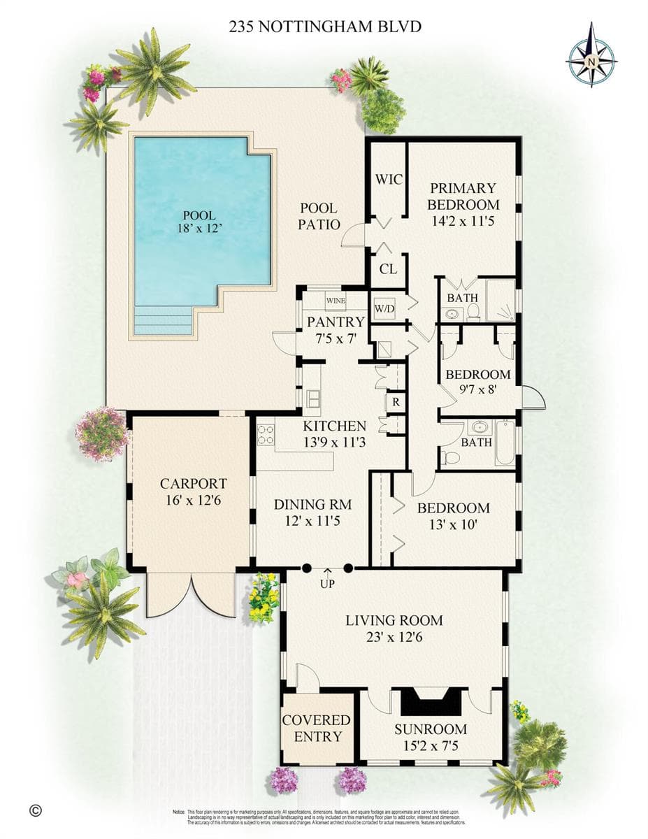 235 Nottingham Boulevard, West Palm Beach, FL 33405 — zdjęcie 3