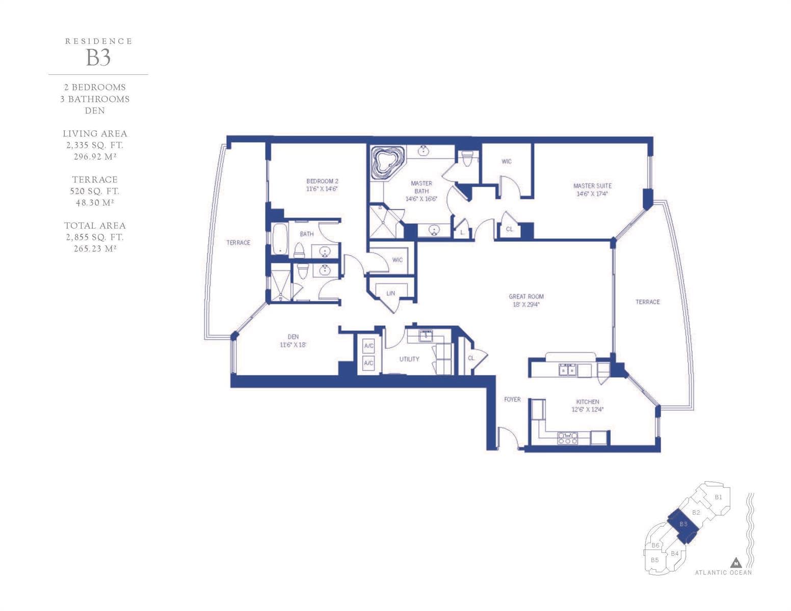 2700 N Ocean Drive # 2103b, Singer Island, FL 33404