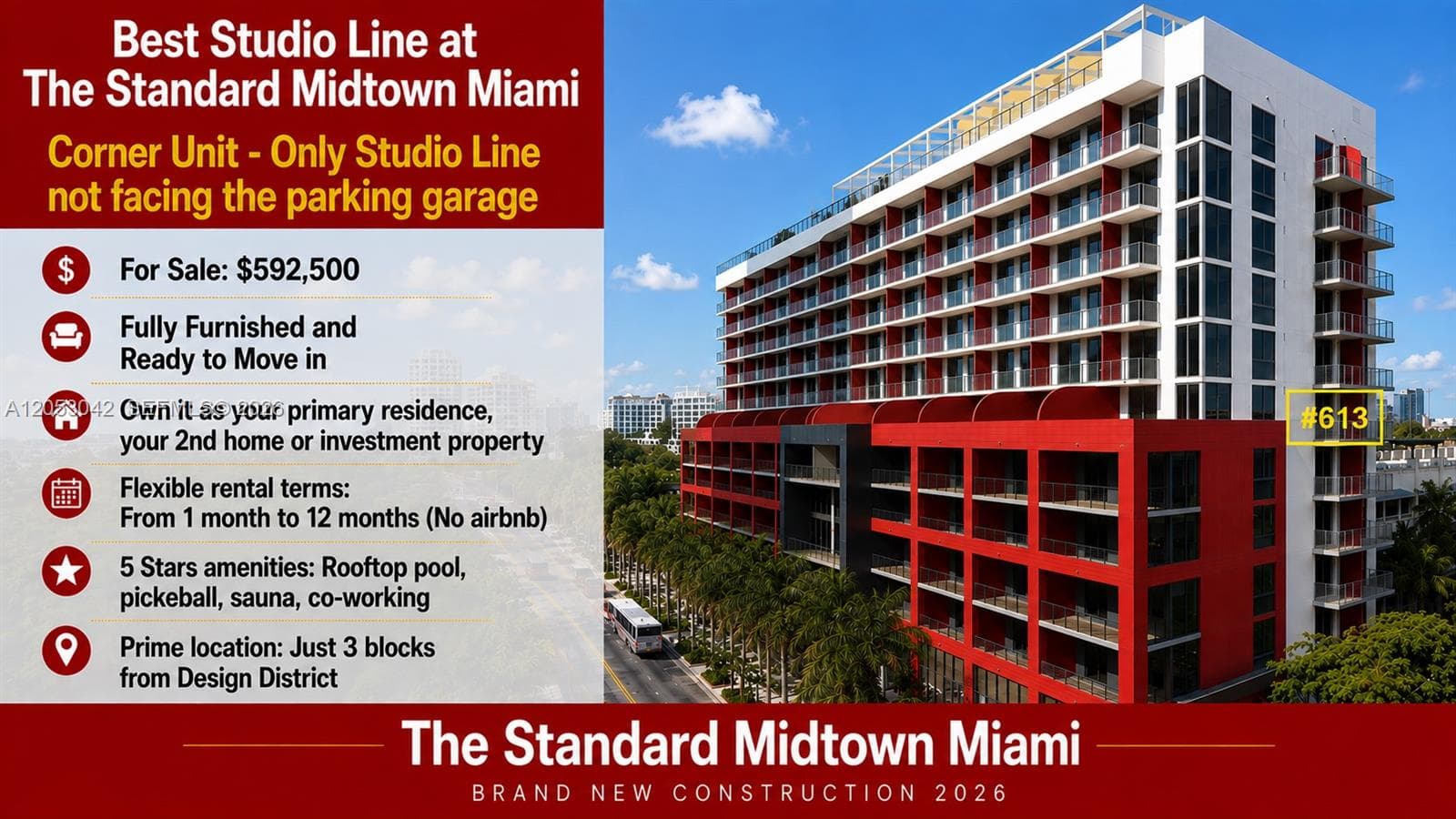 90 NE 32 ST # 613, Miami, FL 33137