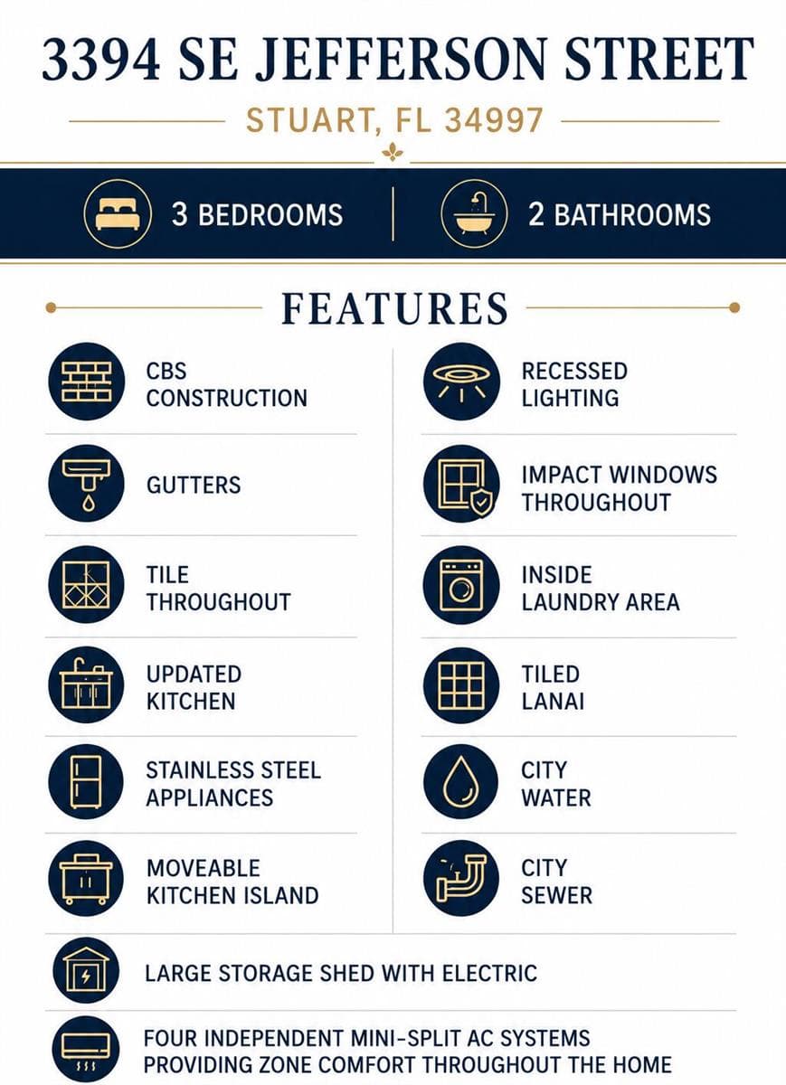 3394 SE JEFFERSON Street, Stuart, FL 34997 — zdjęcie 2
