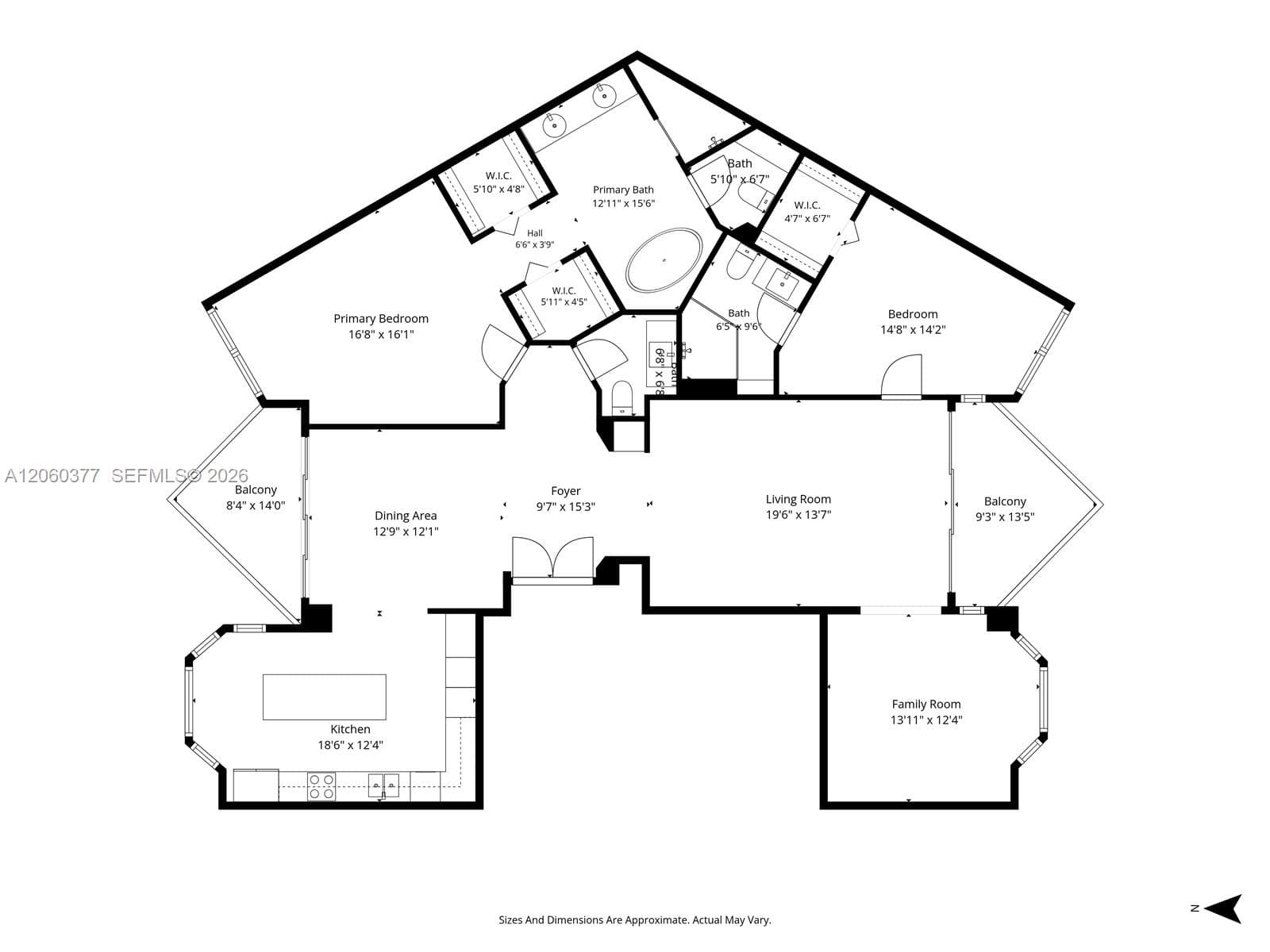300 S Pointe Dr # 2104, Miami Beach, FL 33139 — zdjęcie 3