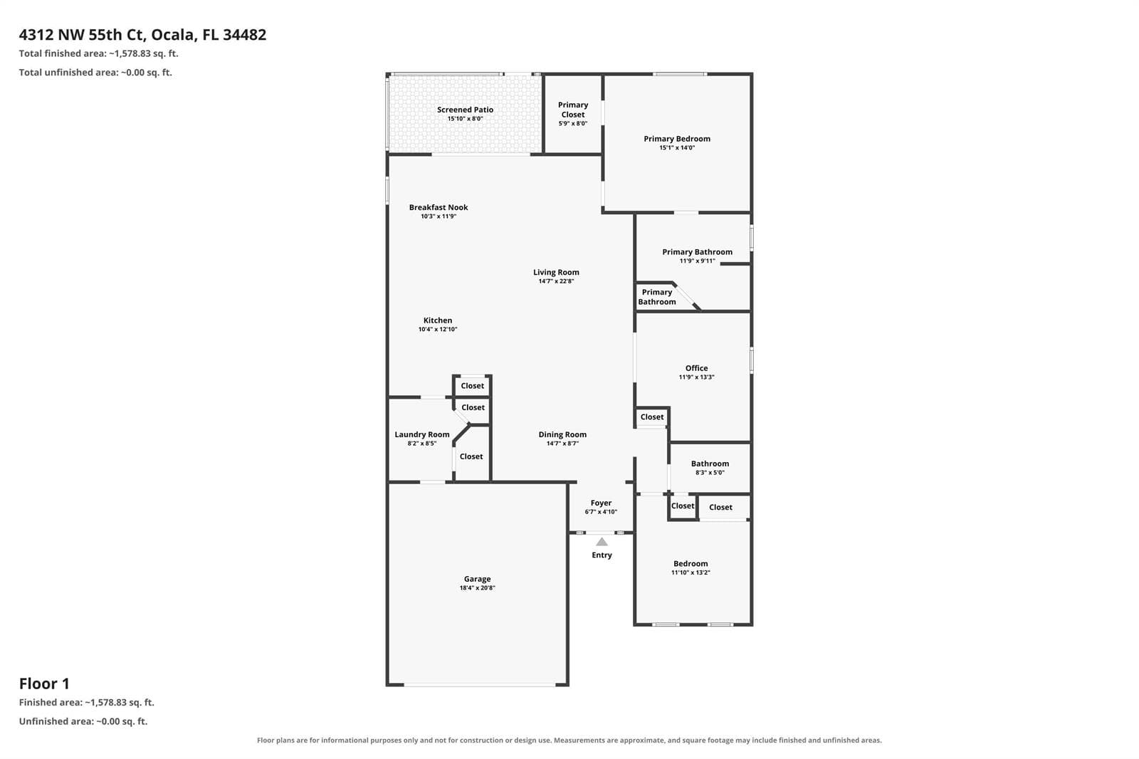 4312 NW 55th Court, Ocala, FL 34482 — zdjęcie 3