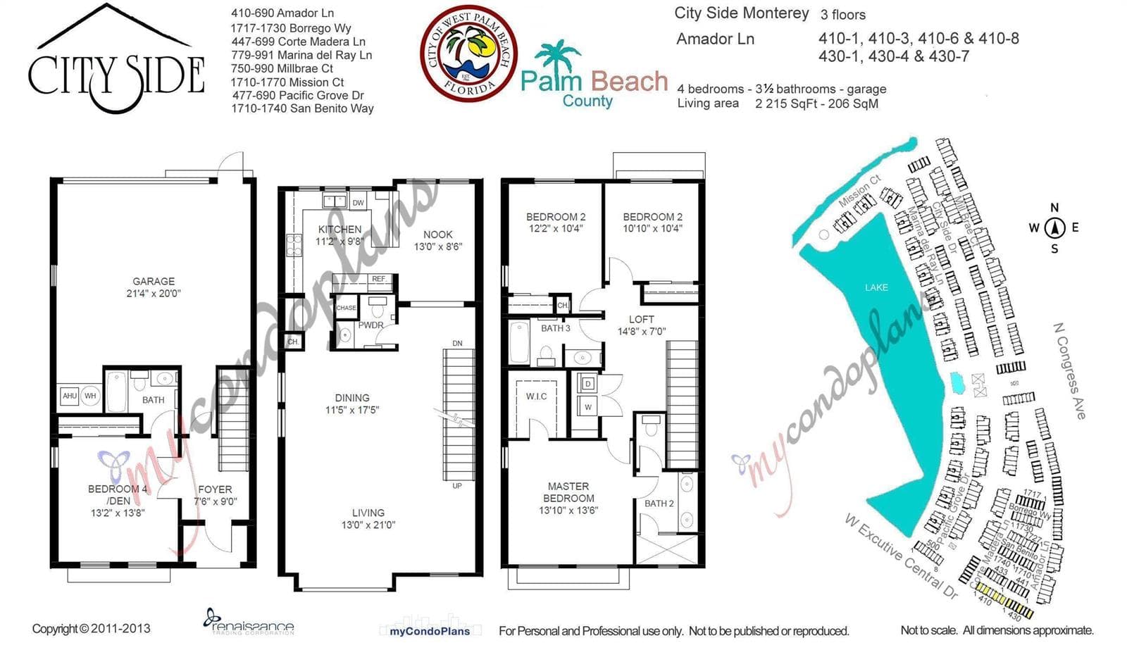 810 Marina Del Ray # 6, West Palm Beach, FL 33401 — zdjęcie 3