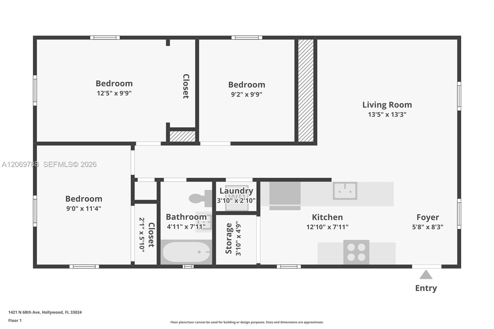 1421 N 68th Ter # 1421, Hollywood, FL 33024 — zdjęcie 2