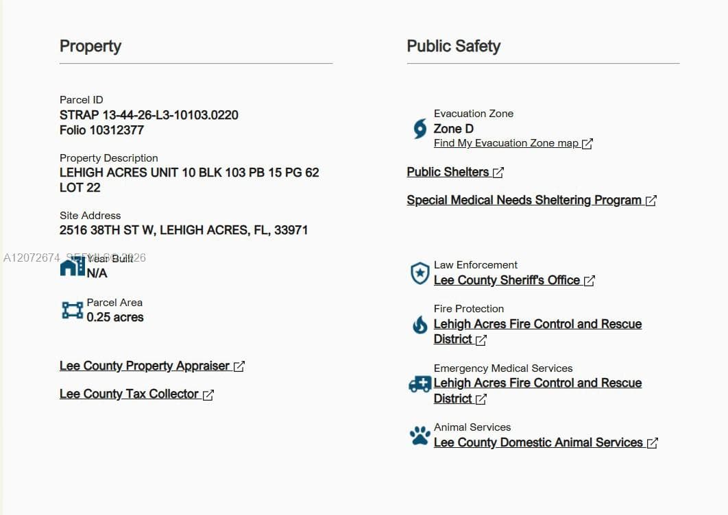 2516 W 38TH ST, Lehigh Acres, FL 33971 — zdjęcie 3