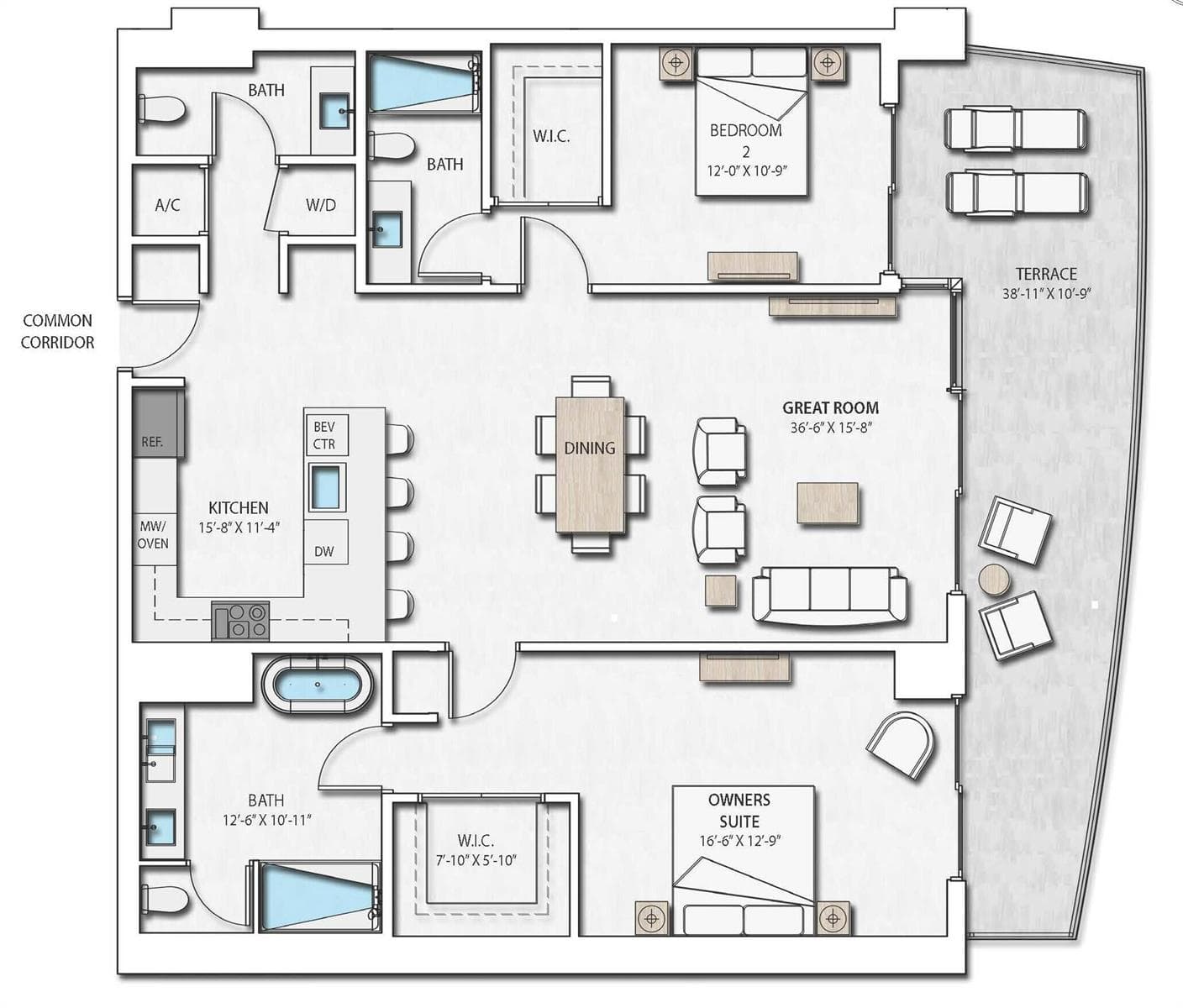220 LAKE SHORE DR Drive # 1019, Lake Park, FL 33403