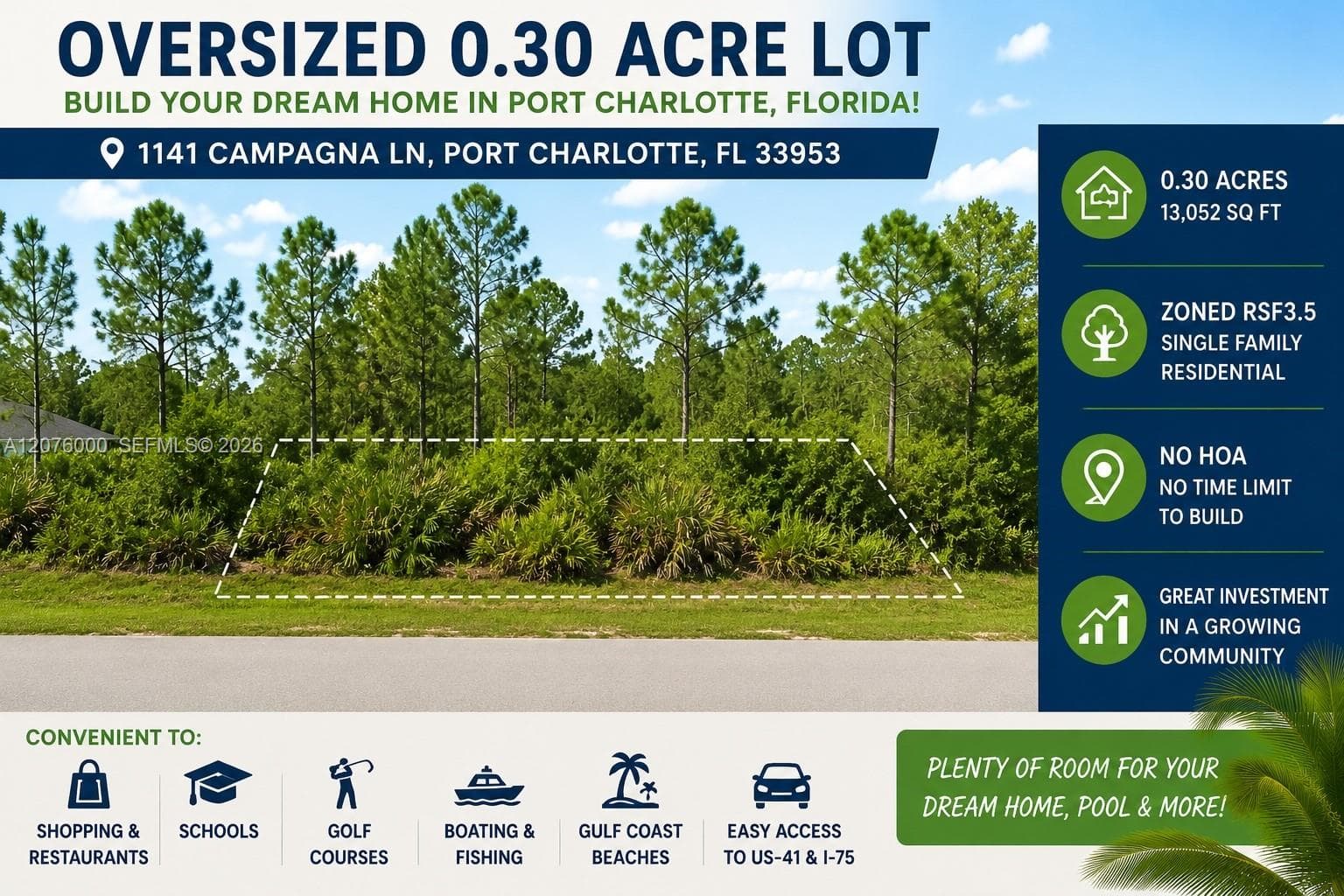 1141 CAMPAGNA LN, Port Charlotte, FL 33953