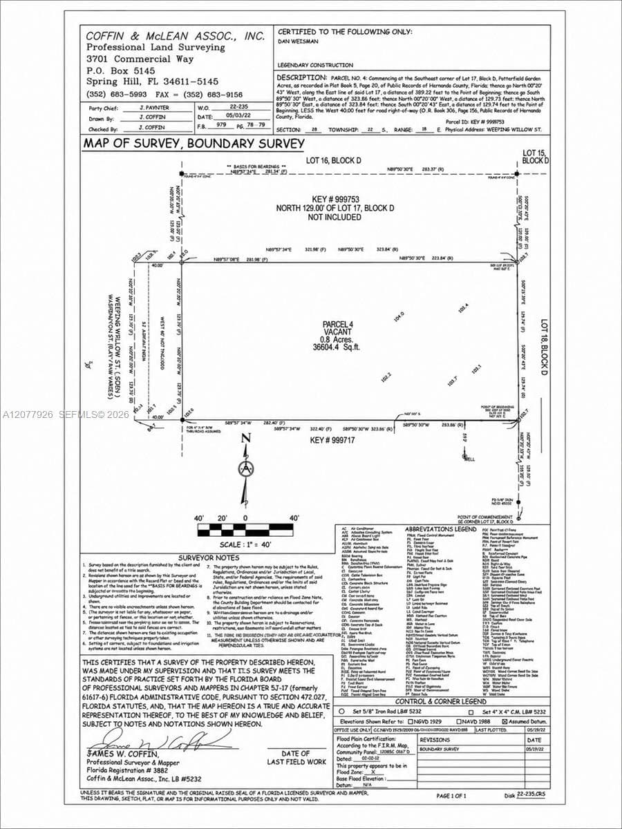 0 WEEPING WILLOW ST, Other City - In The State Of Florida, FL 34613 — zdjęcie 3