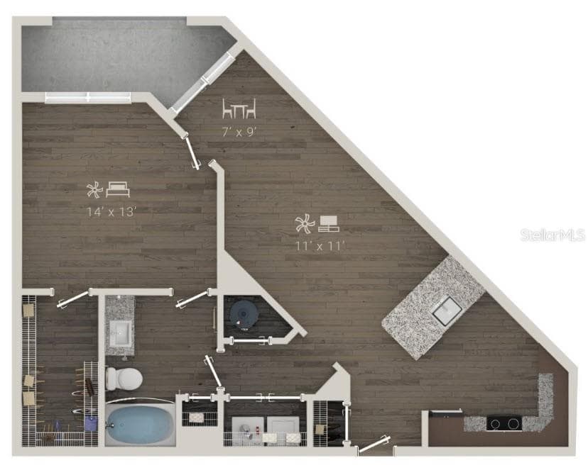 1420 LAKEFRONT DRIVE # 7208, SARASOTA, FL 34240 — zdjęcie 2