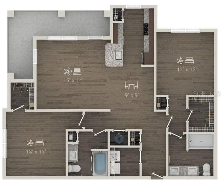 1420 LAKEFRONT DRIVE # 1208, SARASOTA, FL 34240 — zdjęcie 2