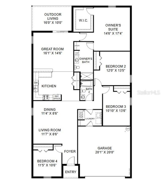 1236 ALAFIA WAY, POINCIANA, FL 34759 — zdjęcie 2
