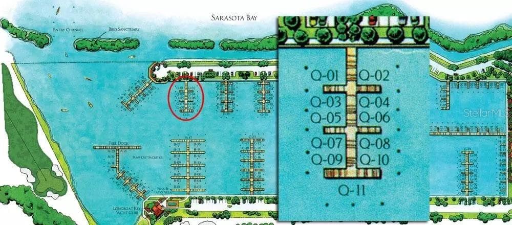 2600 HARBOURSIDE DRIVE # Q-08, LONGBOAT KEY, FL 34228 — zdjęcie 2