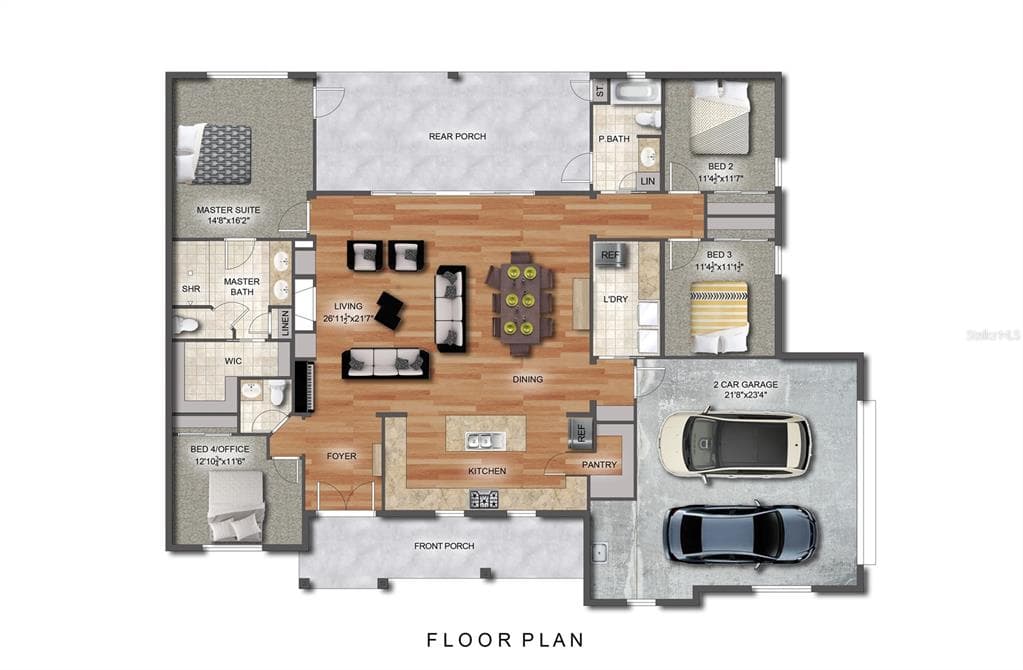 935 N THOMPSON ROAD, APOPKA, FL 32712 — zdjęcie 2