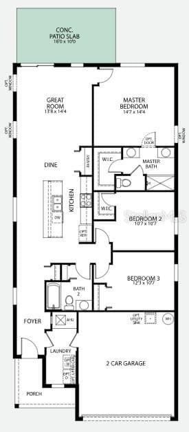 3844 BLUETHREAD WAY, POINCIANA, FL 34759 — zdjęcie 4