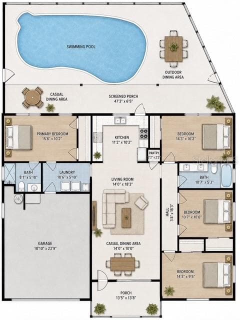 2195 GLEN DRIVE, SAFETY HARBOR, FL 34695 — zdjęcie 2
