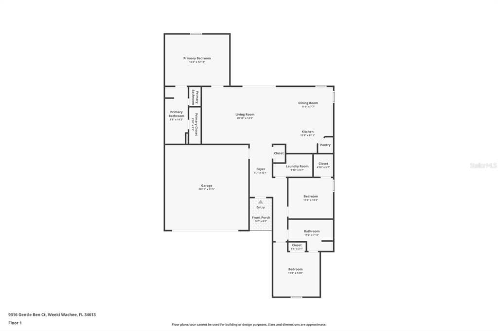 9316 GENTLE BEN COURT, WEEKI WACHEE, FL 34613 — zdjęcie 5