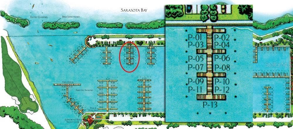 2600 HARBOURSIDE DRIVE # P-07, LONGBOAT KEY, FL 34228
