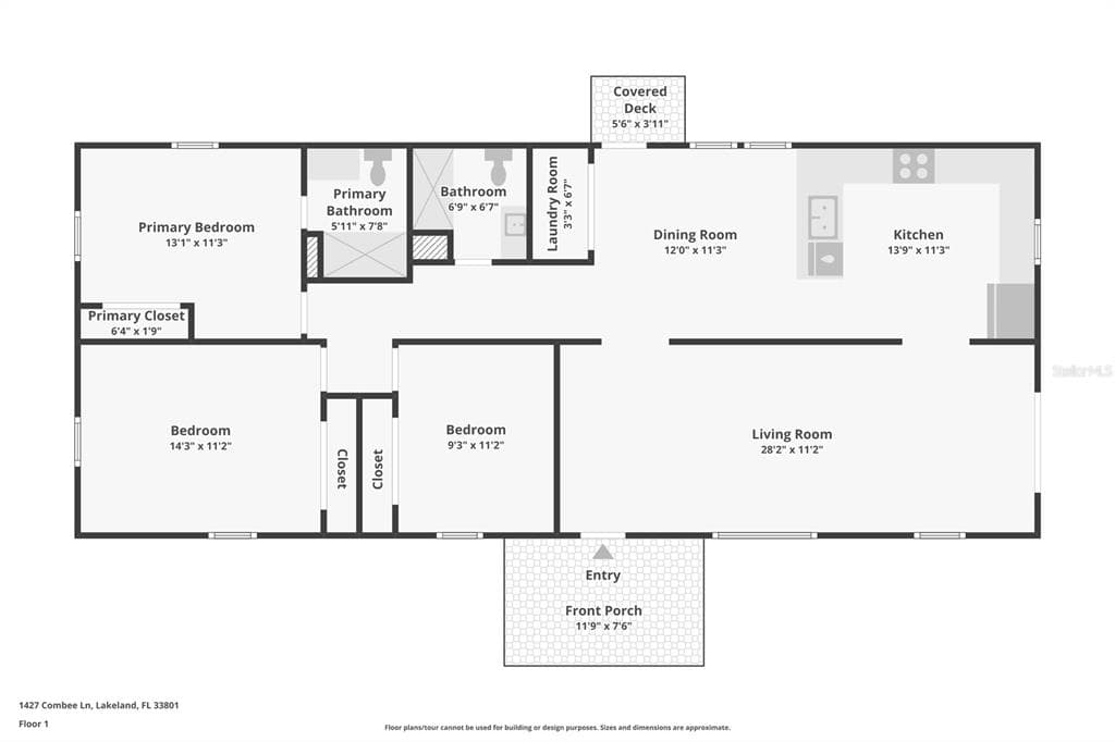 1427 COMBEE LANE, LAKELAND, FL 33801 — zdjęcie 4