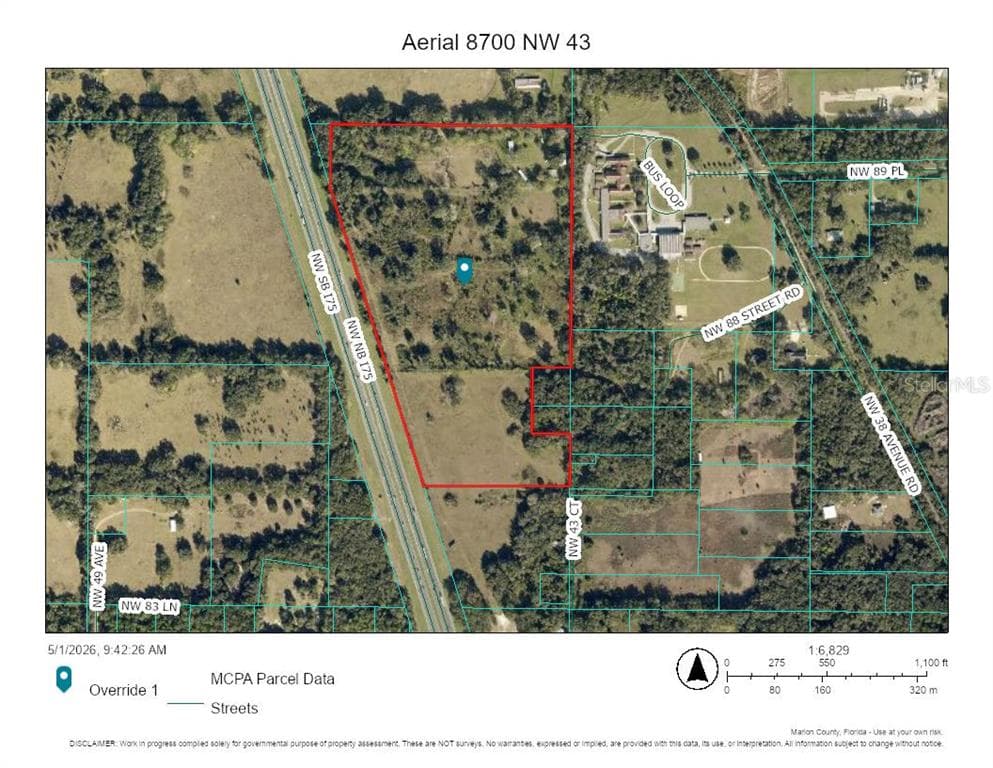 8700 NW 43 COURT, OCALA, FL 34482