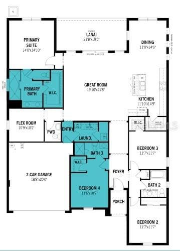 324 FREE RANGE DRIVE, GROVELAND, FL 34736 — zdjęcie 2