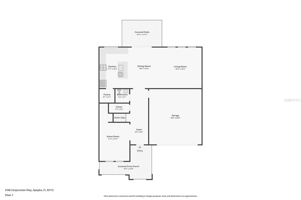 4106 CONJUNCTION WAY, APOPKA, FL 32712 — zdjęcie 3