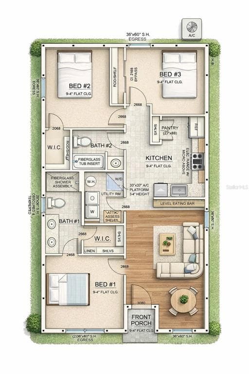939 MOTON AVENUE, SANFORD, FL 32771 — zdjęcie 2