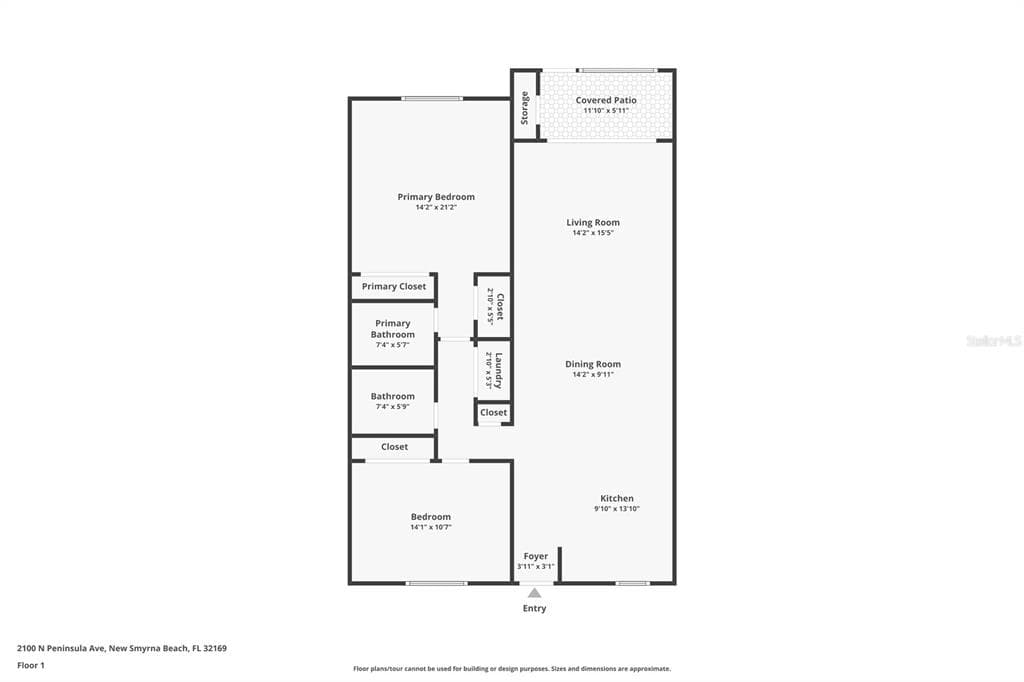 2100 N PENINSULA AVENUE # 1130, NEW SMYRNA BEACH, FL 32169 — zdjęcie 4