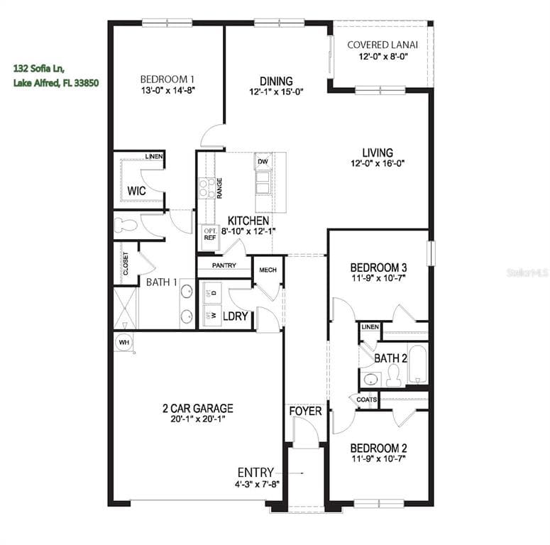 132 SOFIA LANE, LAKE ALFRED, FL 33850 — zdjęcie 2
