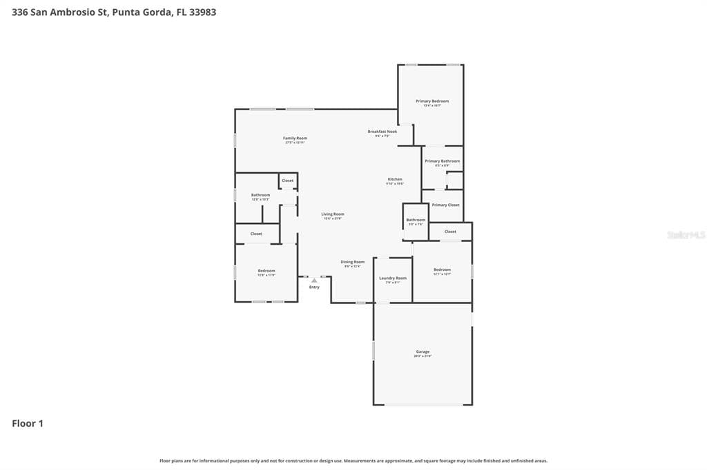 336 SAN AMBROSIO STREET, PUNTA GORDA, FL 33983 — zdjęcie 2