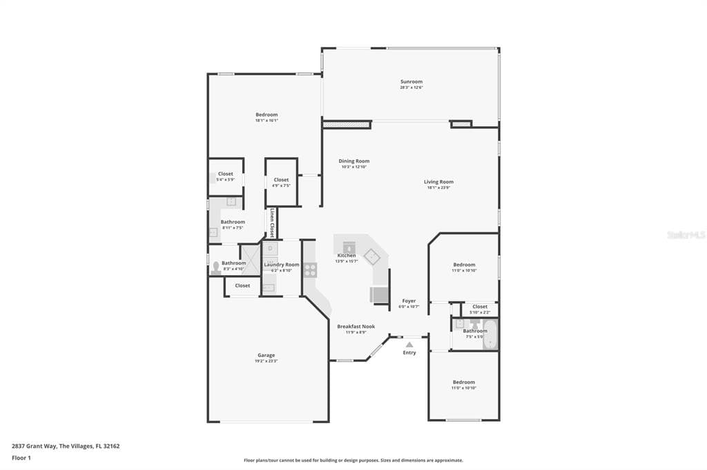 2837 GRANT WAY, THE VILLAGES, FL 32162 — zdjęcie 4