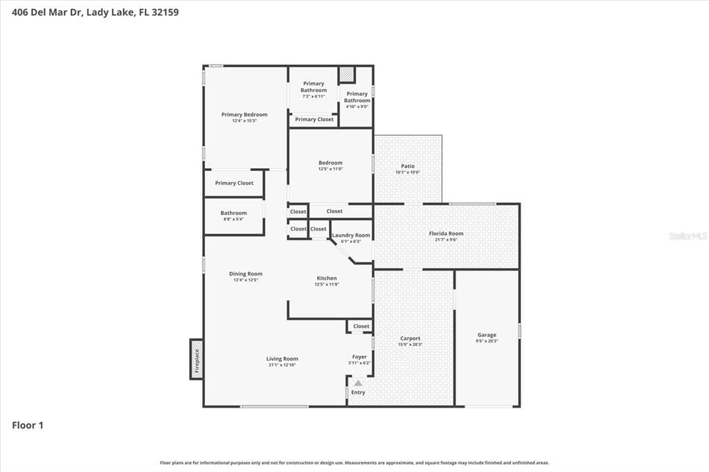 406 DEL MAR DRIVE, LADY LAKE, FL 32159 — zdjęcie 2