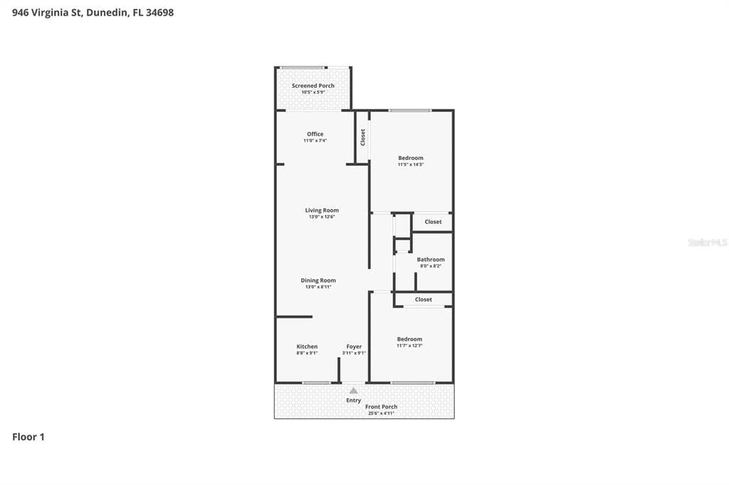 946 VIRGINIA STREET # 107, DUNEDIN, FL 34698 — zdjęcie 2