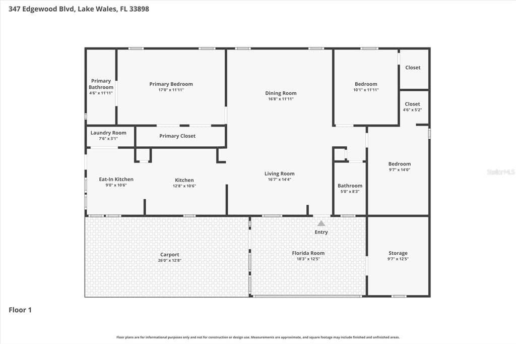 347 EDGEWOOD BOULEVARD, LAKE WALES, FL 33898 — zdjęcie 3