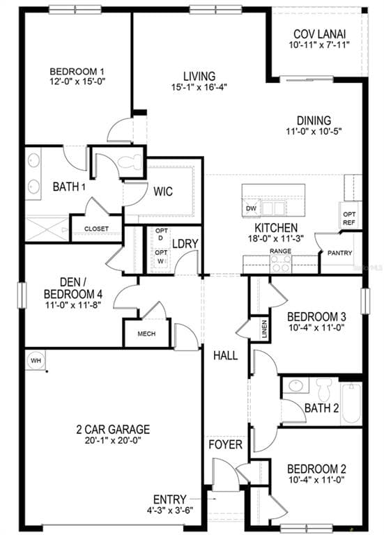 1708 NW 29TH TERRACE, CAPE CORAL, FL 33993 — zdjęcie 2