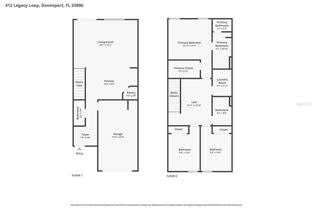 412 LEGACY LOOP, DAVENPORT, FL 33896 — zdjęcie 2