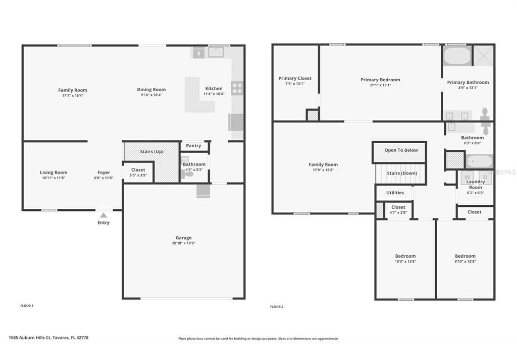 1585 AUBURN HILLS COURT, TAVARES, FL 32778 — zdjęcie 2