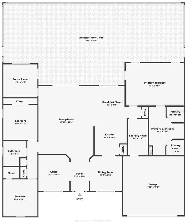 2443 LANCASTER LANE, NORTH PORT, FL 34286 — zdjęcie 5
