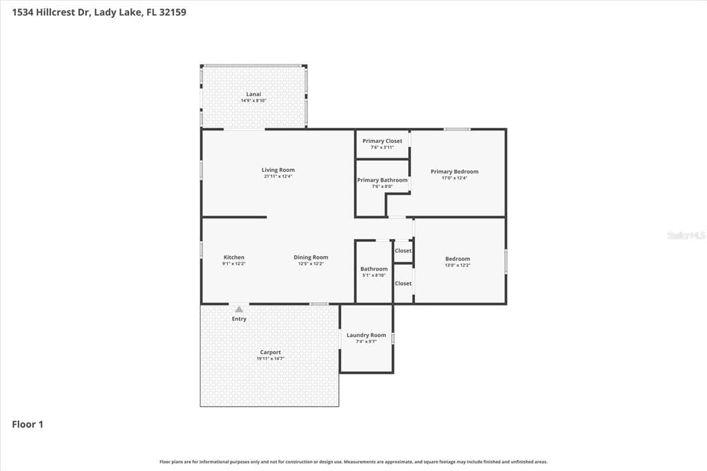 1534 HILLCREST DRIVE, LADY LAKE, FL 32159 — zdjęcie 5
