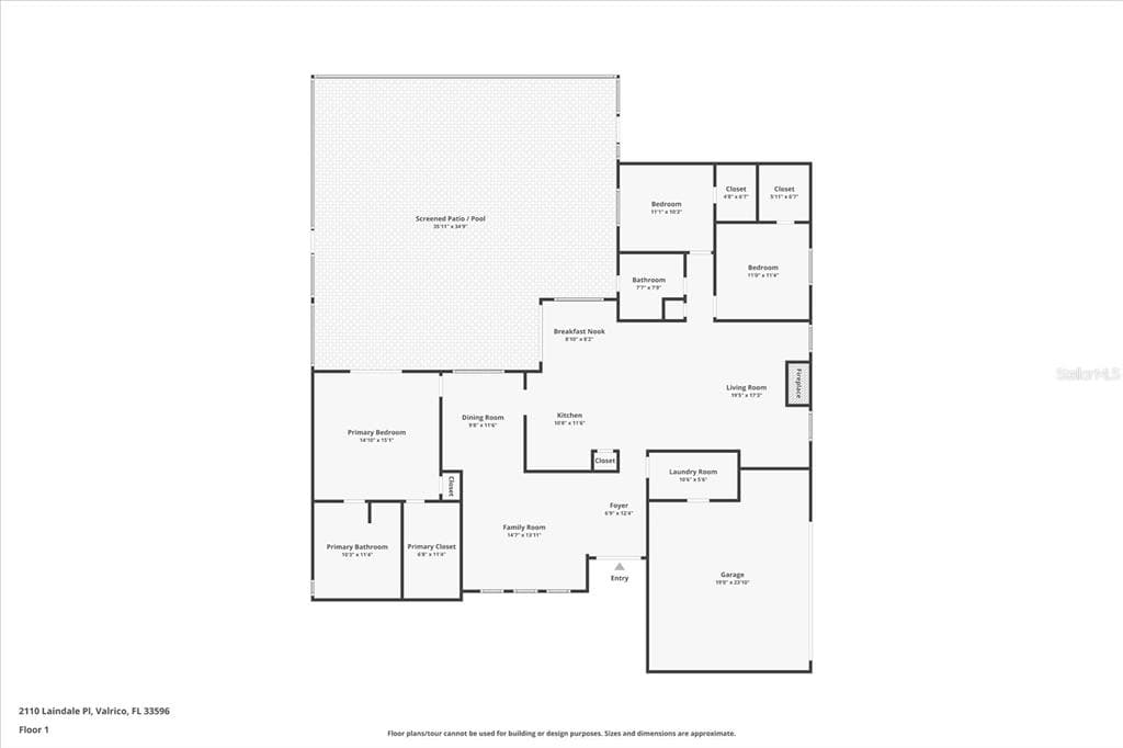 2110 LAINDALE PLACE, VALRICO, FL 33596 — zdjęcie 4