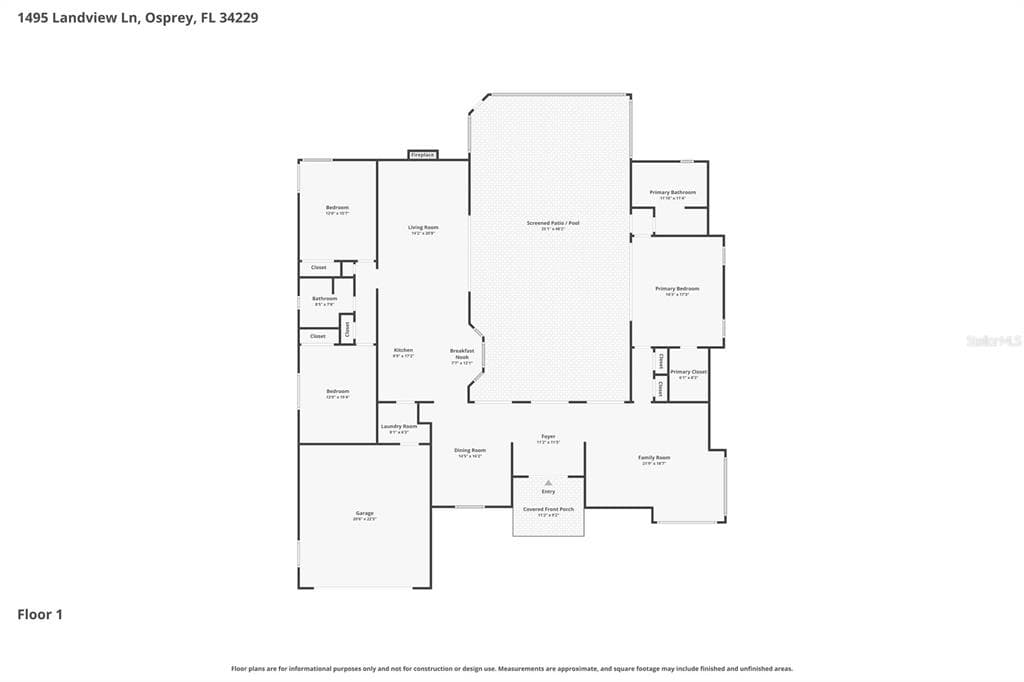 1495 LANDVIEW LANE, OSPREY, FL 34229 — zdjęcie 3